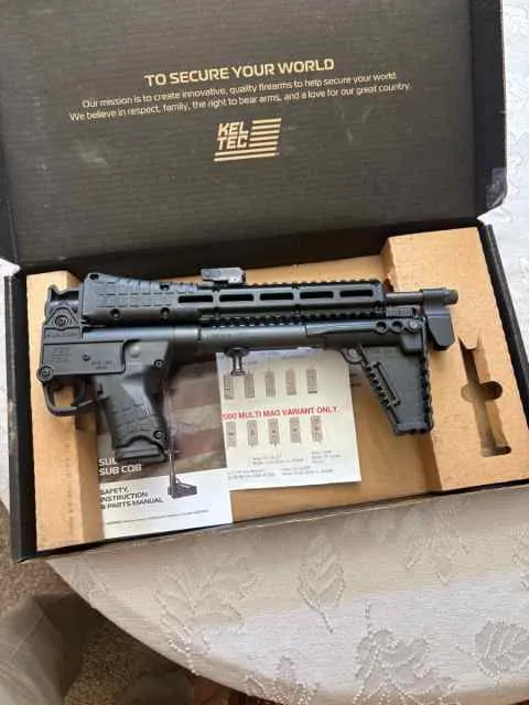 KEL-TEC SUB 2000 GEN 2 9mm with extras for sale in Fort Worth Texas