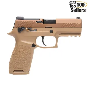 SIG SAUER P320-M18 9mm 3.9in 10rd Coyote Tan Pistol 320CA-9-M18-MS-CA
