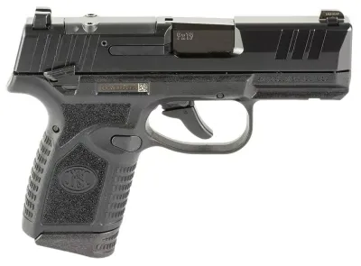FN 66101418 Reflex MRD 9mm Luger 15+1 11+1 3.30" Micro-Compact Frame Black