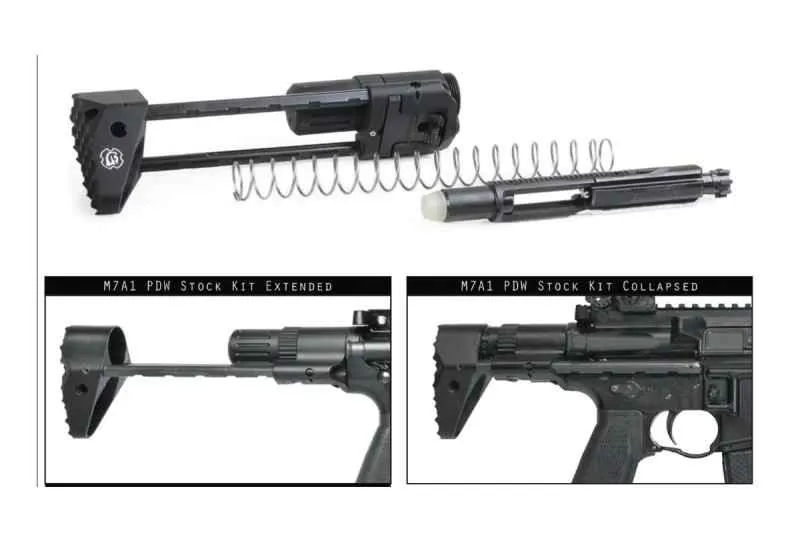 Troy industries M7A1 PDW Stock Kit for sale in San Antonio Texas