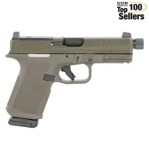 RUGER RXM 9mm 4in Threaded Barrel 15rd OD Green Semi-Auto Pistol (19440)