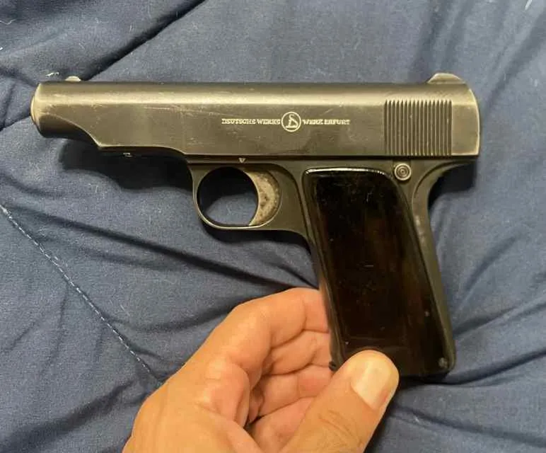 Deutsche Werke Ortgies Pistol for sale in San Antonio Texas