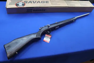 Savage Arms Model 93R17 BVSS Rifle 17HMR 21" Stainless LAMINATE 96705 BA 17
