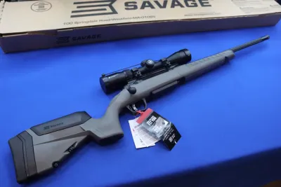 Savage Arms Model 110 TRAIL BLAZER Rifle 270WIN 20" VORTEX 3-9X40 Scope 270