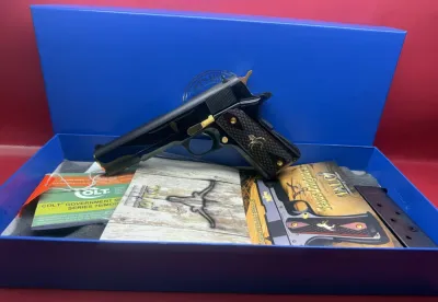 Colt Government 45 ACP Talo Series CNC Texas Longhorn