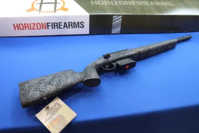 Horizon Firearms Model VILLAIN Rifle 22-250 REM 18" Threaded IOTA CAMO NEW FREE EXPRESS SHIPPING 22CR Fluted Carbon EKO…