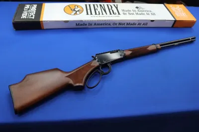 Henry Model H1 BANDIT Rifle 22LR 18" Threaded Optics Ready Rail Monte Carlo