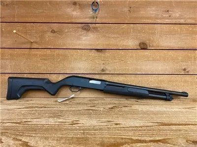 Stevens 19486 320 Security Pump 12 Gauge 18.5" 3" Black Synthetic Stk NIB