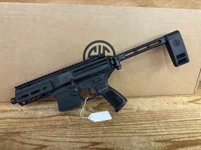 Sig Sauer MPX K PCB 9mm 4.5" 1:10" Bbl Blk Pistol w/PCB Folding Brace