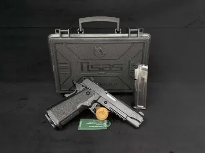 New Tisas 1911 Carry B9R 9MM Double Stack 4.25" Barrel 17+1 2 Mag 12500001
