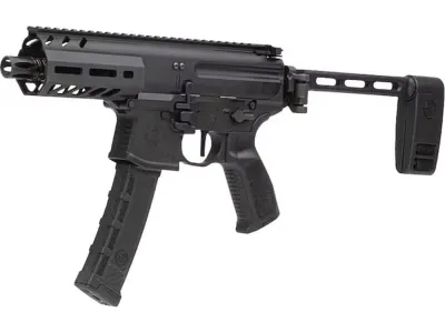 Sig Sauer MPX K 9mm Luger Pistol 4.5" 35rd Black PMPX-4B-9-35