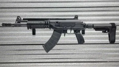LIMITED EDITION Galil ACE GEN 1 Pistol 13" – 7.62x39mm – SB Brace – IWI Current Bid $1,275.00