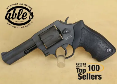 Taurus 65 Revolver , 357 Mag, 4", Rubber Grip, Blue Finish, 6 Rd