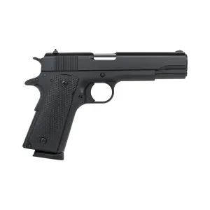 TISAS 1911A1 SERVICE 9 HGA 9MM 5IN BBL FS BLACK 2-7RD MAGS