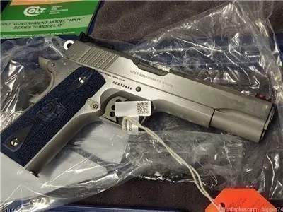 NIB COLT 1911 GOLD CUP LITE GOVERNMENT TROPHY ,45 ACP 5'' O5070GCL 10% Coup