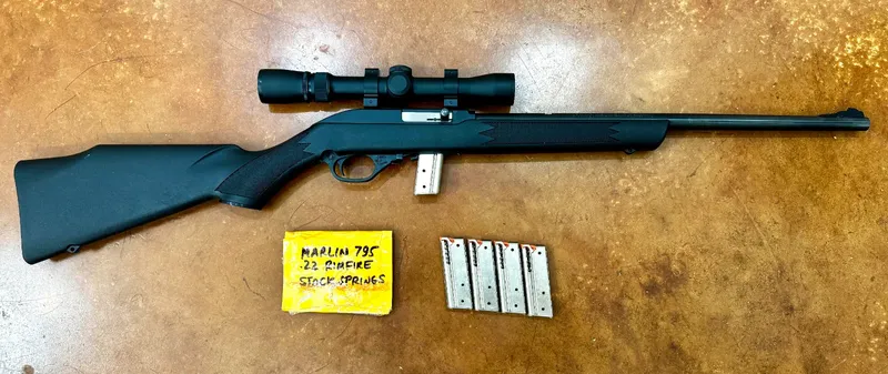 WTS Marlin 795 .22 with Weaver 2.5-7 Scope (Georgetown)