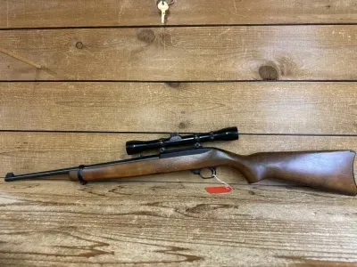 Early Ruger 10/22 .22 LR W/ Bushnell Banner scope USED