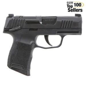 SIG SAUER P365 OR 9mm Luger 3.1in 2x 10rd Mags Blk Pistol (365-9-BXR3P-MS)