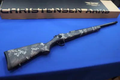 Christensen Arms RIDGELINE FFT Rifle 22 CREEDMOOR 20" Carbon Fiber FLASH BZ