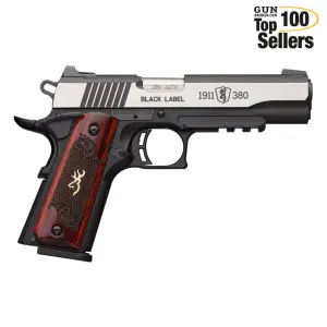 BROWNING 1911-380 Blk Label Medallion Pro .380 Auto 3.625in Pistol 51970492