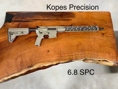 Kopes Precision 6.8 SPC II Rifle, FDE Flat Dark Earth