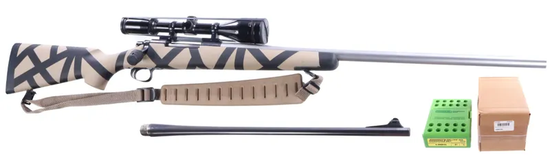 Custom Remington 700 6.5-06 Wild Cat Rifle 26" FDE w/FullField 4.5-14x42mm