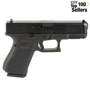 GLOCK 19 V 9mm 4.02in 3x 15rd Mags Black Semi-Auto Pistol (GPV1950203)