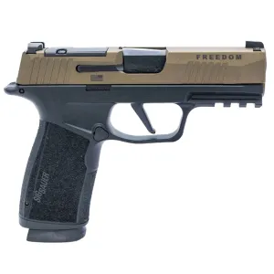 SIG SAUER P365-XMacro Freedom 9mm 3.7in 2x17rd 2-Tone Striker-Fired Pistol