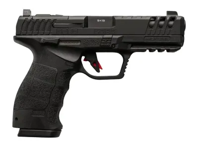 SAR SAR9 GEN 3 HGA 9MM 4.4 IN BBL OPTICS READY NIGHT SIGHTS BLACK 2/10RD MA