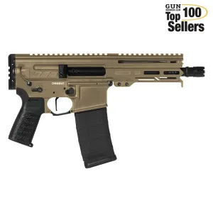CMMG Dissent MK4 9mm 6.5in 30rd Coyote Tan Pistol (94A6867-CT)