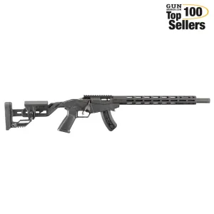 RUGER Precision Rimfire 17 HMR 18in 15rd Black Bolt-Action Rifle (8402)