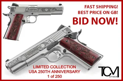 Ruger SR1911 Street Edition 45 ACP 250th Anniversary Limited 1 of 250 16707