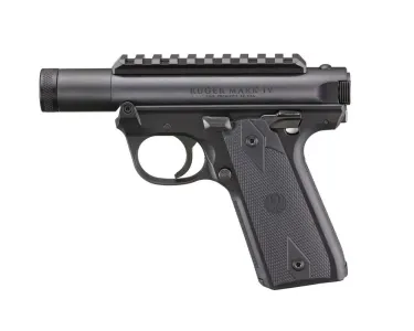 Ruger Mark IV 22/45 Tact Silencer Shop Blk 22LR 3 10+1 New
