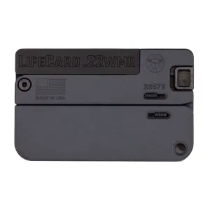 TRAILBLAZER FIREARMS LifeCard .22WMR 1rd Aluminum Handle Pistol (LC2-SG)