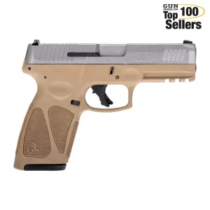 TAURUS G3 9mm 4in 15rd Stainless/Tan Pistol (1-G3B949T-15)