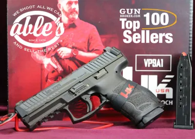 Heckler & Koch VP9A1 K, 81001057, 9mm, 4.09", Optic Ready, 15 Rds, NIB