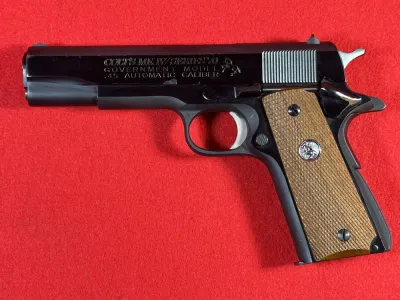 1977 Colt MK IV Series 70 Gov't Model 1911 45 Auto Pistol