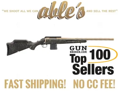 Ruger American II Prairie 46974, 223 Rem, 20", Black Splatter, 10 Rd, NIB