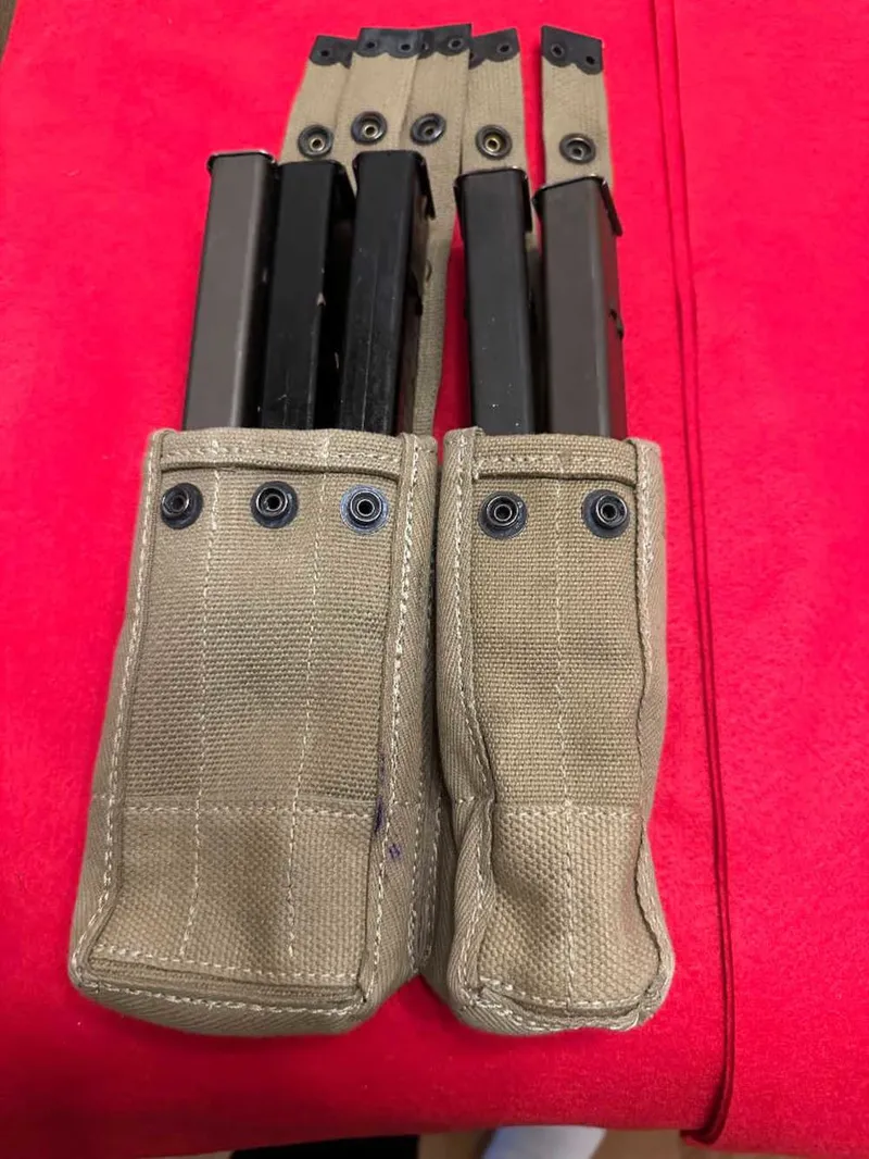 UZI 5 Pocket Pouch With Five 25 Rnd Mags