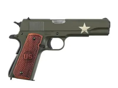 AUTO-ORDNANCE - THOMPSON TANKER 1911 45ACP 5in. GREEN #