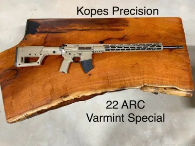 Kopes Precision 22 ARC Rifle Varminter Special FDE