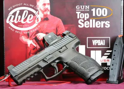 Heckler & Koch VP9A1 K 81001348, 9mm, 4.09", 15 Rds W/Vortex RDS, NIB