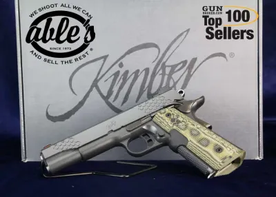 Kimber 3000358 KHX Custom, 45 ACP, 5 Inch, Steel Frame, 8 Rd, NIB