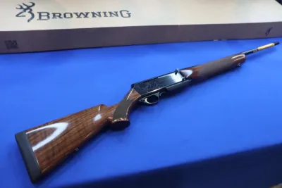 Browning Model BAR SAFARI TRIBUTE Rifle 270WIN Deluxe Engraved Mule Deer SA