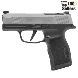 SIG SAUER P365X 9mm 3.1in 2x12rd Mags Stainless/Black Pistol (365X-9-SXR3P)