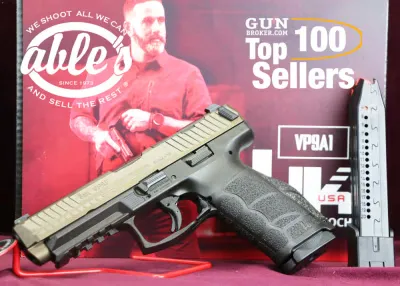Heckler & Koch VP9A1 F, Full Size 81001295, 9mm, 4.53", Burnt Bronze, NIB