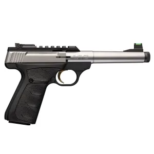 BROWNING Buck Mark Plus Camper Stainless UFX Suppressor Ready .22LR Pistol