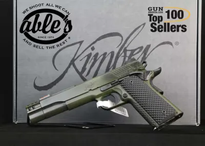 Kimber Rampart Compensated 1911, OD Green 3000468, 10mm, 5", 8 Rds, NIB