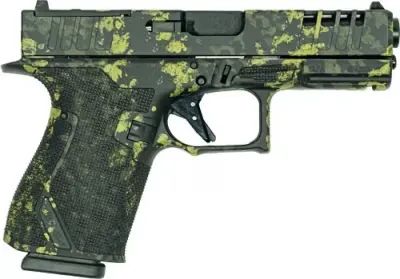 GLFA 19 STRIKER 9MM BUNDLE - W/ 3 KNIVES LICHEN BLACK