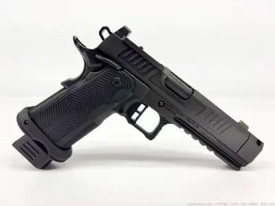 ALPHA FOXTROT ROMULUS 5" 9MM COMP PISTOL (DLC FLAT - MOS)